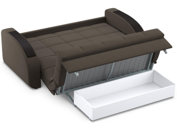 Диван-кровать Moon Family 109 Н30С Lux v1+(2)65 н 004786 160 велюр коричневый 74-65