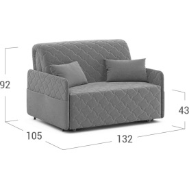 Диван Moon Family 119 / Н20 Lux v1+(2)65 v1 004872