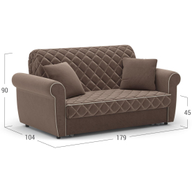 Диван Диван Moon Family 123 179 см с независимым пружинным блоком