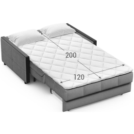 Диван Moon Family 125 / Н20 Lux v1+(2)65 н 004819