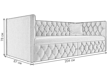 Диван-софа Найс