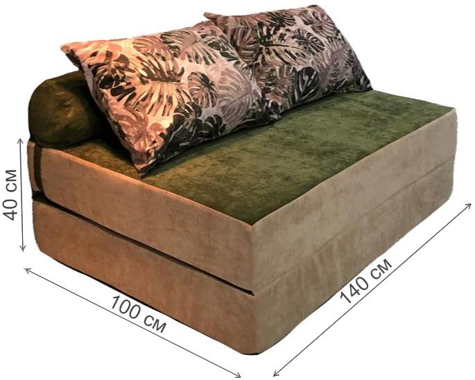 Диван PuzzleBag XL Джангл