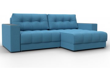 Диван-кровать Амиран рогожка амур 10 голубая