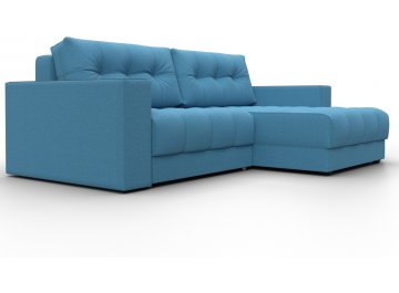 Диван-кровать Амиран рогожка амур 10 голубая