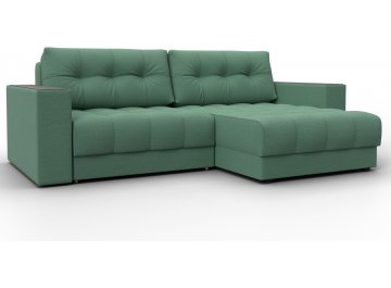 Диван-кровать Амиран рогожка амур 11 зеленая