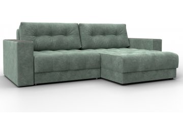 Диван-кровать Амиран велюр brut 08 зеленый