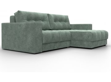 Диван-кровать Амиран велюр brut 08 зеленый