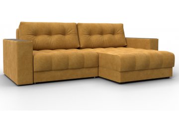 Диван-кровать Амиран велюр brut 10 желтый