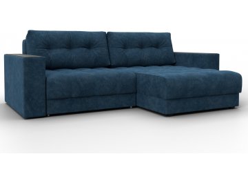 Диван-кровать Амиран велюр brut 11 синий