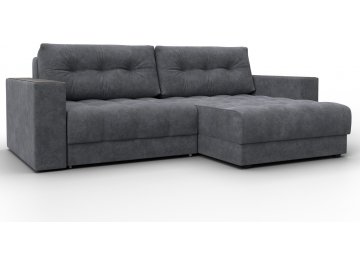 Диван-кровать Амиран велюр brut 16 темно-серый