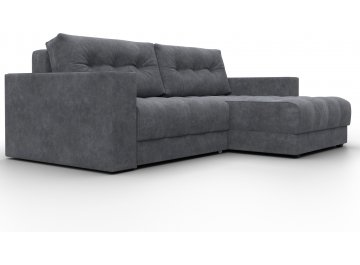 Диван-кровать Амиран велюр brut 16 темно-серый