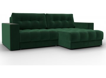 Диван-кровать Амиран велюр seven 626 зеленый