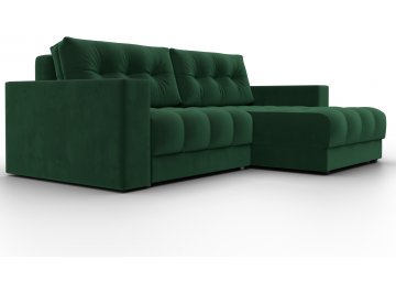 Диван-кровать Амиран велюр seven 626 зеленый