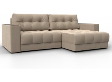 Диван-кровать Амиран велюр seven 729 бежевый