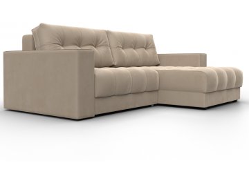 Диван-кровать Амиран велюр seven 729 бежевый