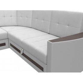 Диван угловой Белла левый экокожа