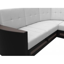 Диван угловой Белла правый экокожа