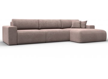 Диван-кровать Форум-036 НПБ Классик Лонг правый велюр tower 05 бежевый