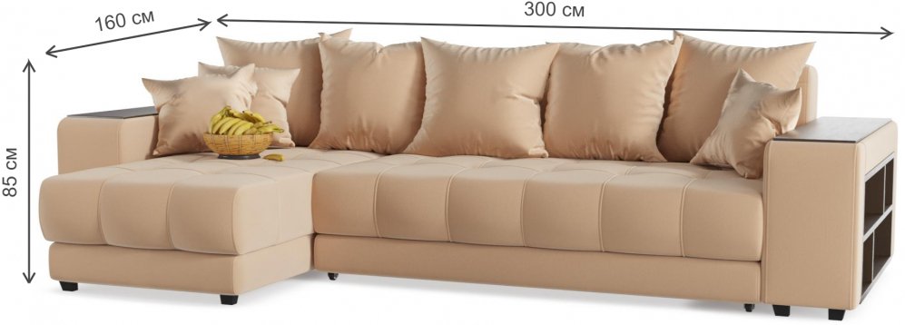 Диван угловой Кендрик левый triniti