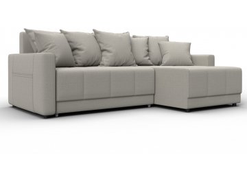 Диван-кровать Комо универсальный рогожка амур 02 бежевая