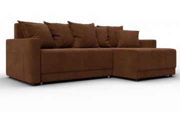 Диван-кровать Комо универсальный велюр laim 14 терракотовый