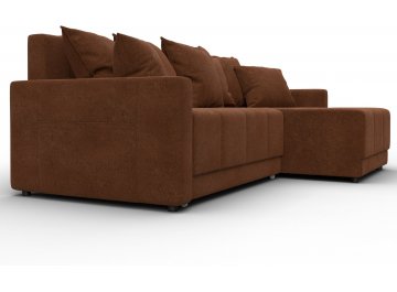 Диван-кровать Комо универсальный велюр laim 14 терракотовый