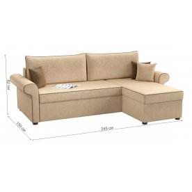 Диван угловой Милфорд