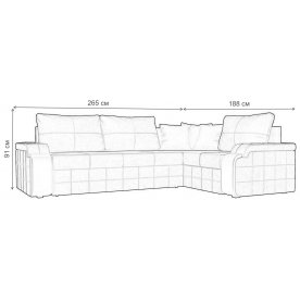 Диван угловой Николь