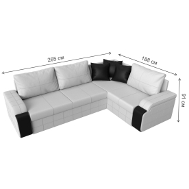 Диван угловой Николь правый