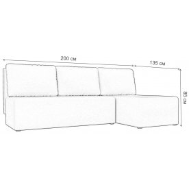 Диван угловой Поло правый