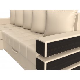 Диван угловой Венеция левый экокожа