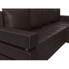 Диван угловой Венеция правый экокожа