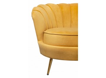 Дизайнерский диван Pearl Triple Yellow