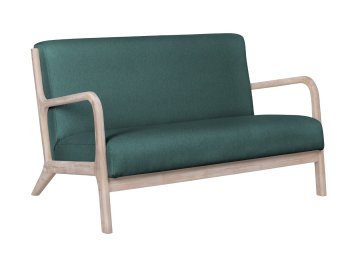 Дизайнерский двухместный диван Cody B-emerald