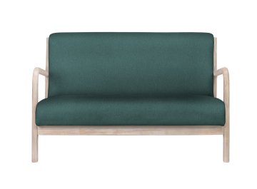 Дизайнерский двухместный диван Cody B-emerald