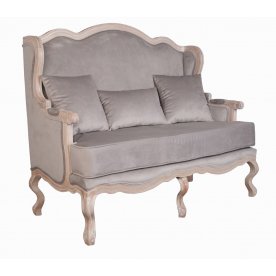 Двухместный дизайнерский диван Brody Double grey