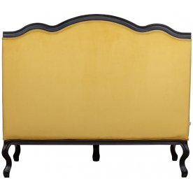 Двухместный дизайнерский диван Brody Double yellow