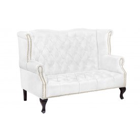 Кожаный дизайнерский диван Royal Sofa White