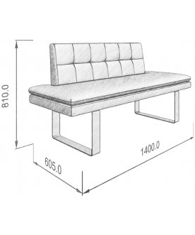 Диван Magiс 140