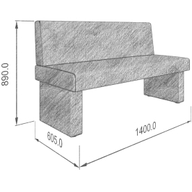 Диван Ratio 140
