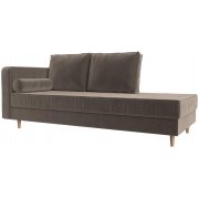 велюр коричневый