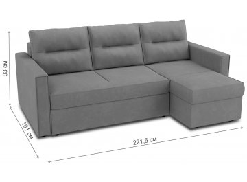 Диван угловой M3.2 Macao правый