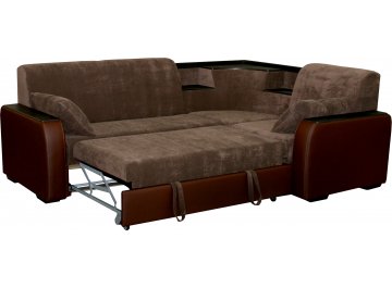 Угловой диван Вояж вариант 3 шоколад