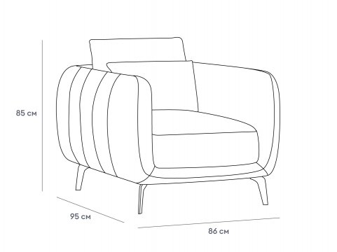 Кресло Amsterdam Italia 18