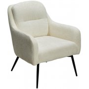 3018-01 белый шенилл / черный