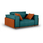 изумрудный / оранжевый