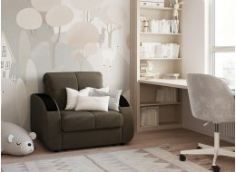 Кресло Moon Family 109 / Н10 v1+(2)65 н 004751 велюр коричневый 74-65