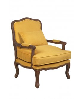 Мягкое полукресло с подлокотниками Nitro Yellow