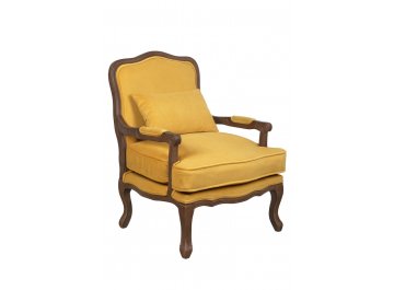 Мягкое полукресло с подлокотниками Nitro Yellow