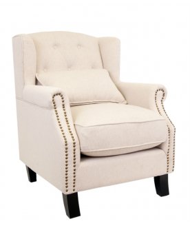 Мягкое полукресло с подлокотниками Scott